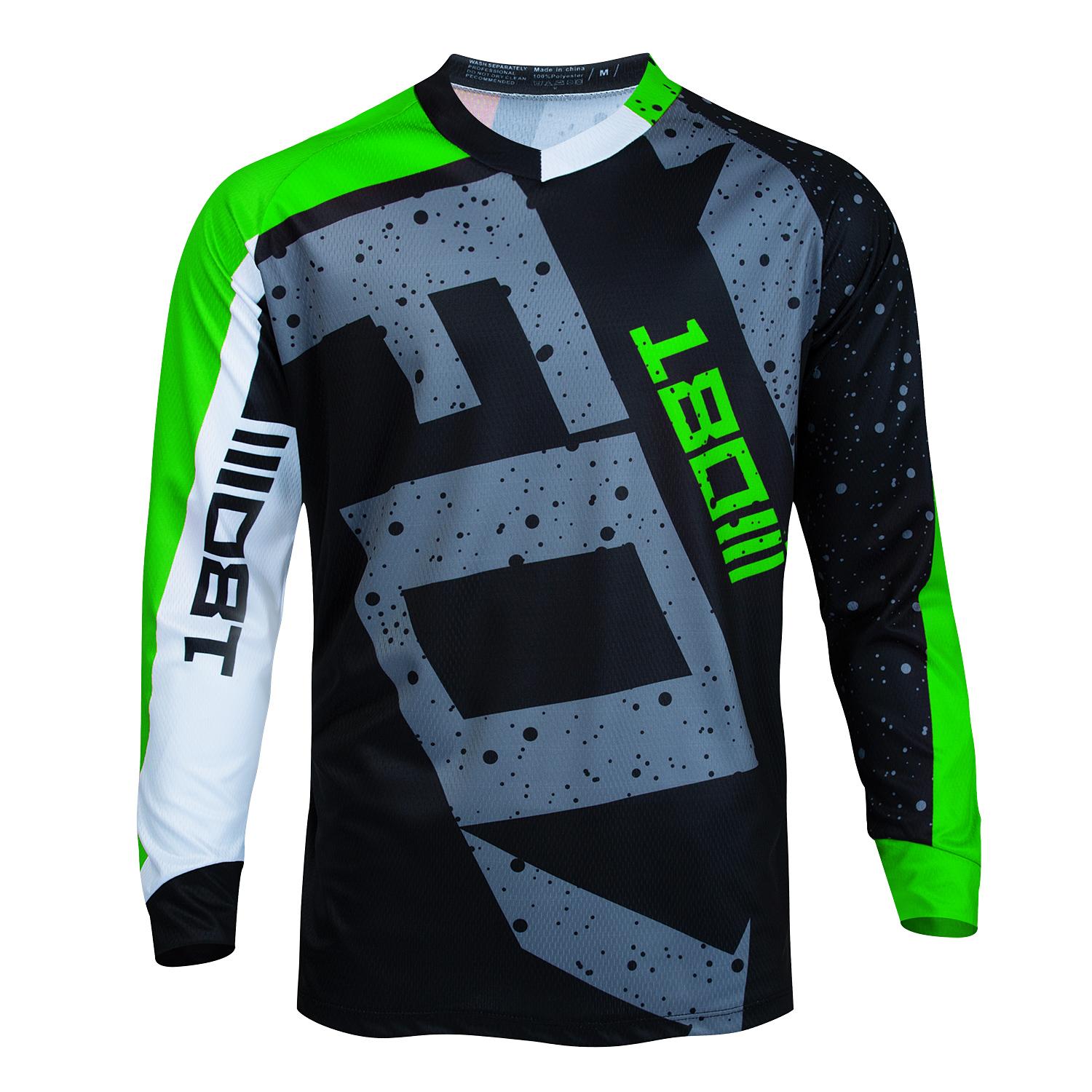 2024 Rennjersey für Herren Langarm Motocross T-Shirt Sportbekleidung Fahrrad Enduro Motorrad DH Moto Mountain MTB Downhill BMX 3XL