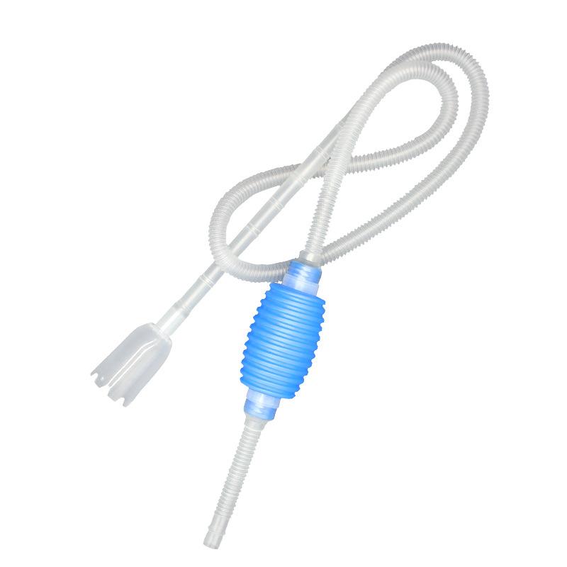 Aquarium Siphon Aquarium Siphon Staubsauger Pumpe Halbautomatische Wasserwechsel Wechsler Kies Wasserfilter Zubehör white