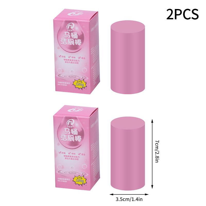 Wirksamer Konzentrierter Entkalkungs-Toilettenreinigungsstift Toilettenreiniger Automatische Badezimmer-Entkalkungsstifte Haushaltswaren S1 2pcs