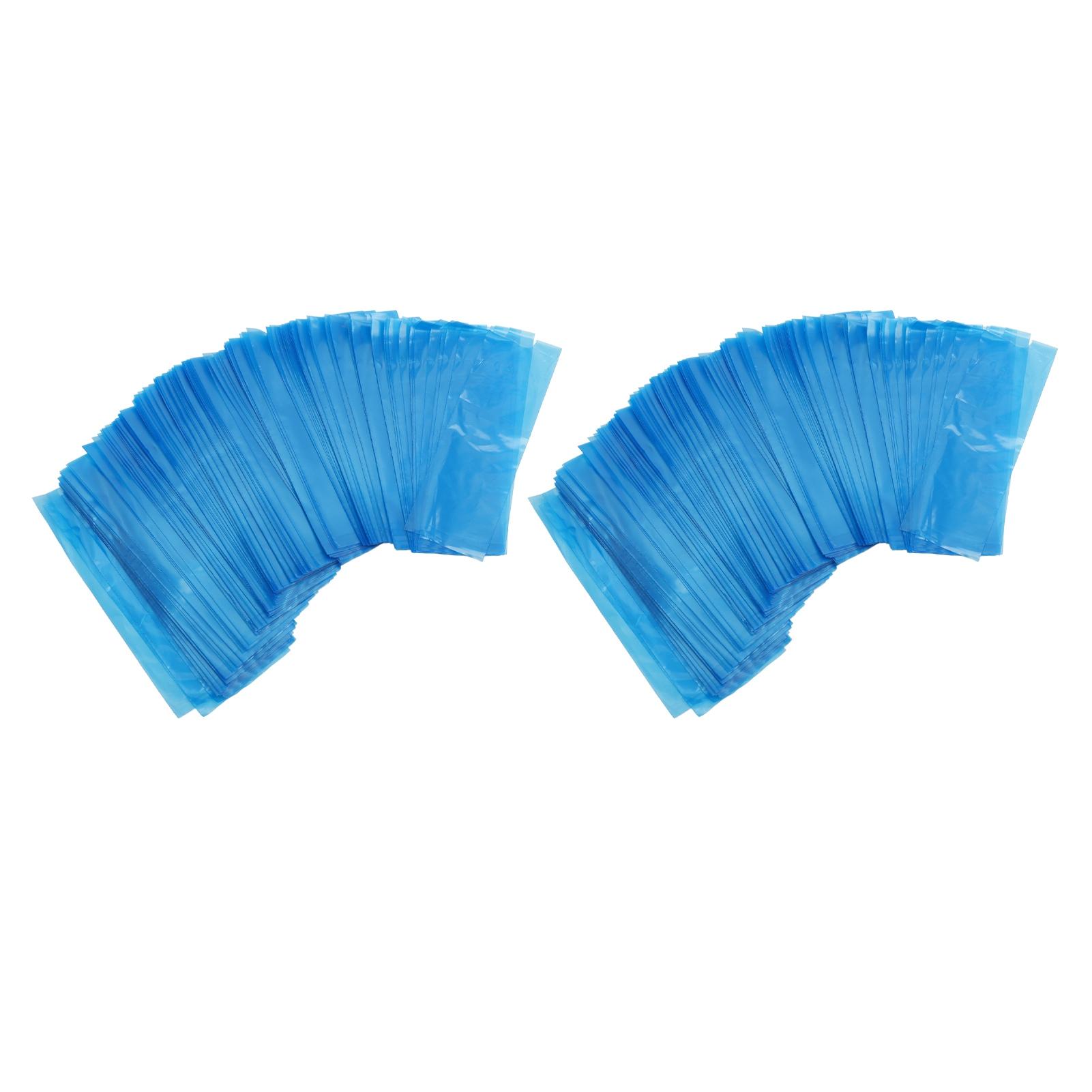 400 Stück Tattoo Stift Abdeckungen Wasserdicht Blau Hohe Festigkeit Statikfrei Einweg Tattoo Stift Beutel für