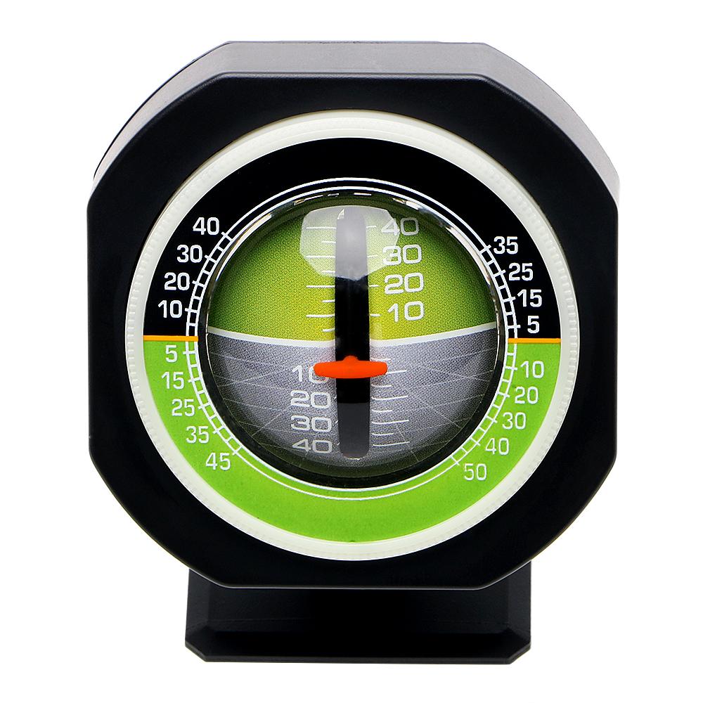 Eingebauter hochpräziser LED-Neigungsmesser, Winkel, Deklinometer, Gradient, leuchtender Auto-Styling, Auto-Neigungsmesser, Wasserwaage, Auto-Kompass