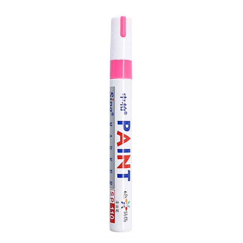 Metall Brillengestell Lack aus Lack Reparatur Stift Lack Hinweis Mark Stift Zubehör rosa