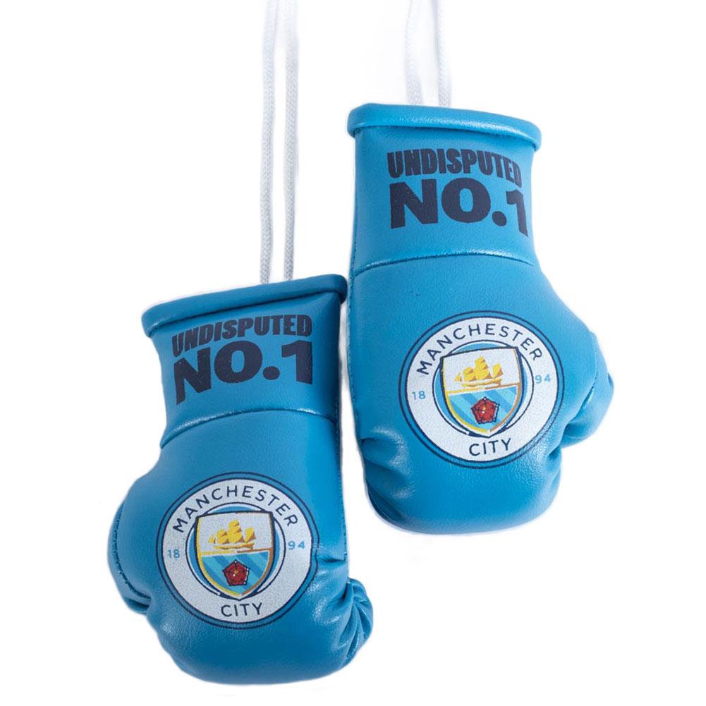 Autoaufhänger für Boxhandschuhe des Manchester City FC One Size blau