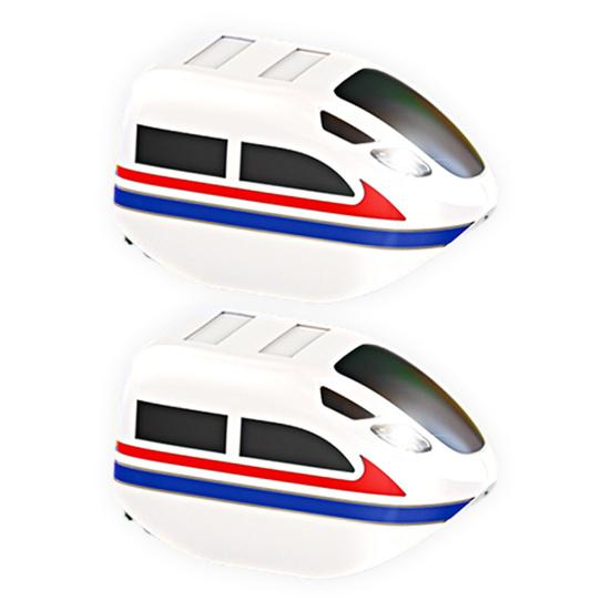1/2 Stück Elektrische Zug Spielzeug Ersatz USB Wiederaufladbar Kinder Simulation Lokomotive Spielzeug Kleinkinder Jungen Mädchen Pädagogische Schienenzugkopf Spielzeug 2pcs