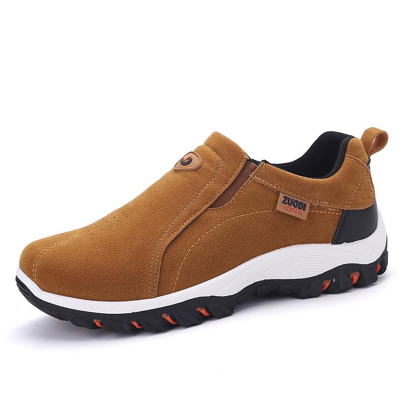 Casual Schuhe Männer Turnschuhe Outdoor Wanderschuhe Müßiggänger Männer Bequeme Schuhe Männliche Schuhe Licht Plus Größe 43 braun