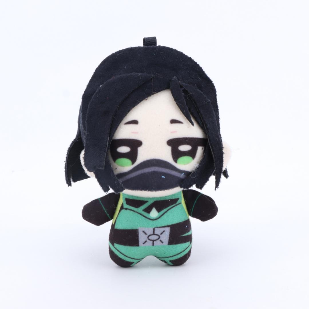 Süßes Spiel Valorant Plüschtier Cypher Clove Entzückend Neon Iso Skye Reyna Gekko Viper Sage Jett Omen Yoru Plüschtier Anhänger Puppe Geschenke 10cm