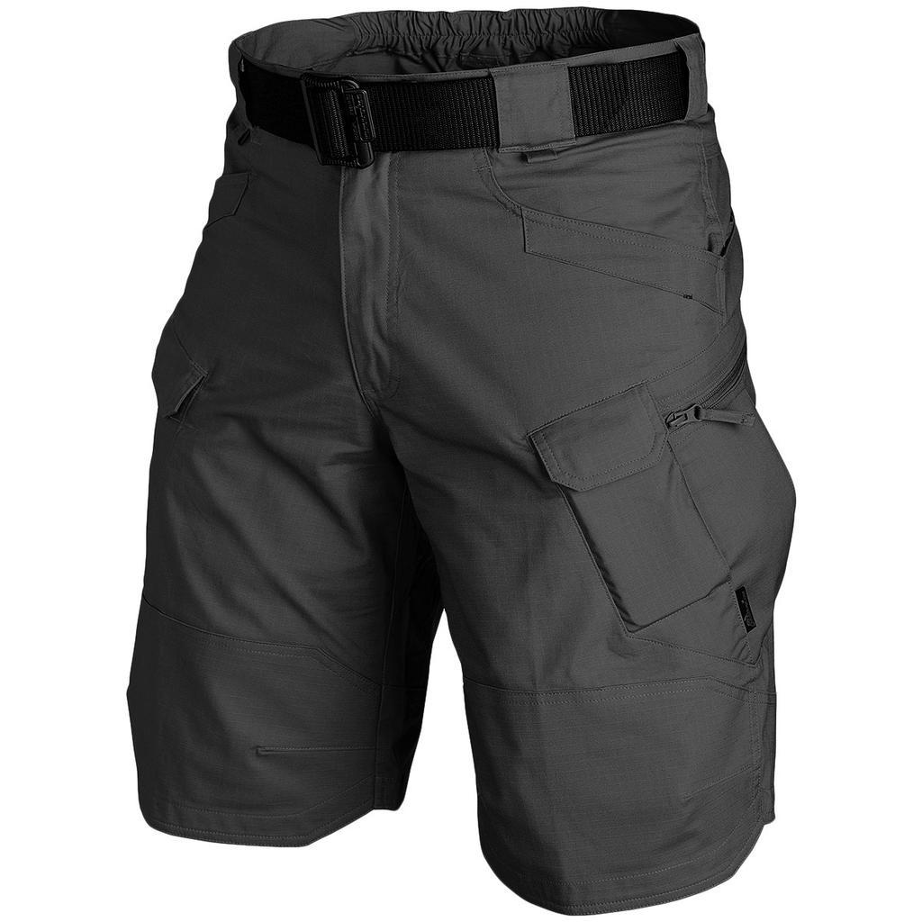 Herren Militär Schwarz Outdoor Herren Wandershorts Herren Klettern Camping Shorts Wandern XXXL grau