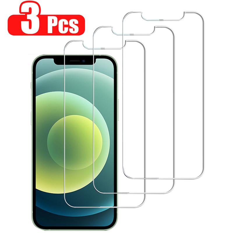 3 teile/los Gehärtetes Glas Für iPhone 14 Pro Max 13 Pro 11 12 Mini Pro Max Display-schutzfolie Für iPhoneXR XS MAX Glas Schutz For iPhone 11 Pro Max