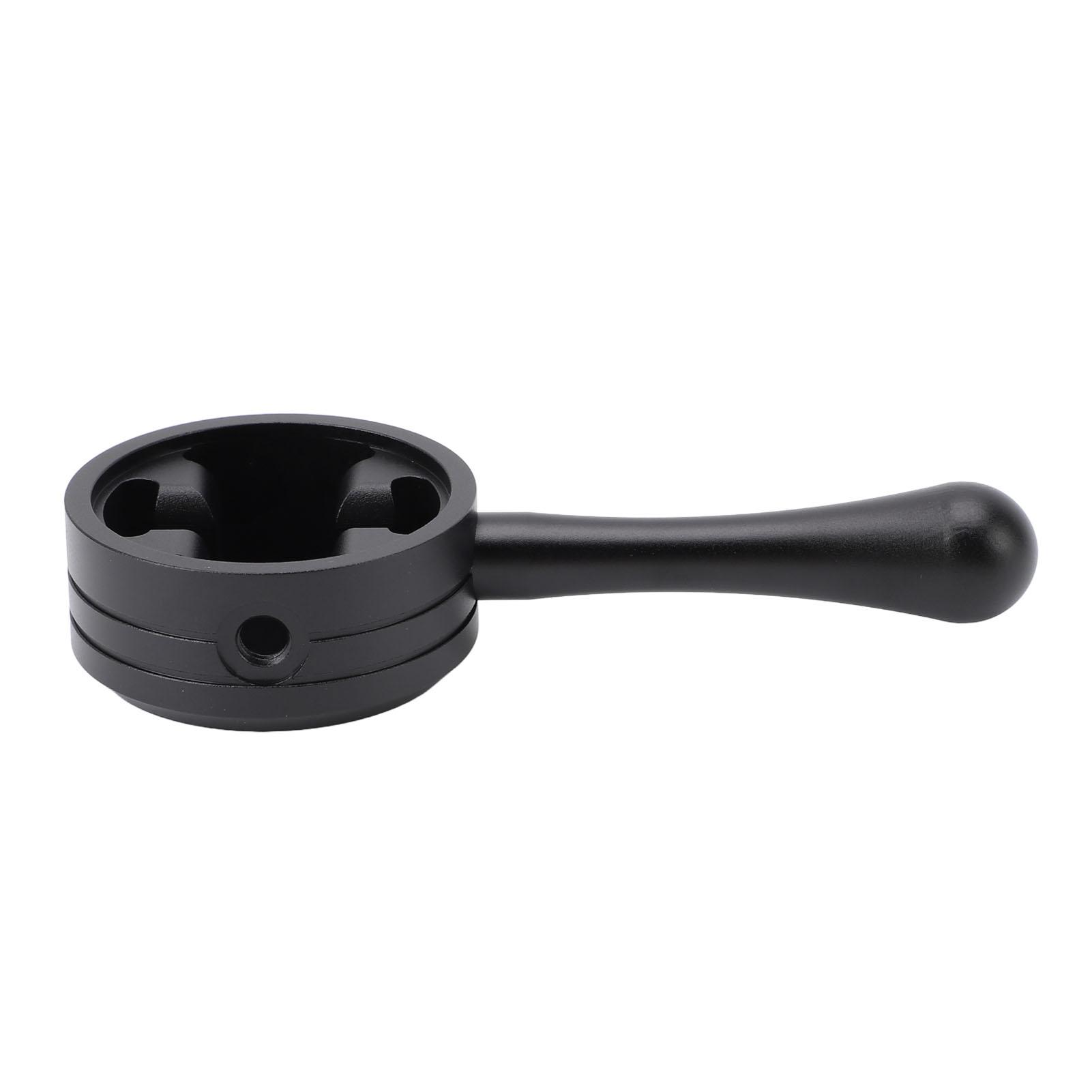 Kaffeemaschine Ersatz Dampfhebel Außen 304 Edelstahl Kaffeemaschine Dampfknopf Hebel schwarz