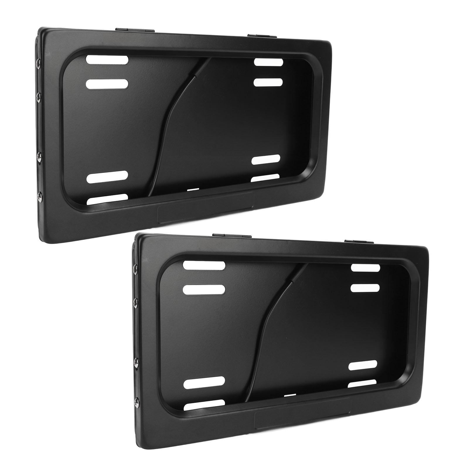 Automatisches Kfz-Kennzeichen Vorne Hinten Kennzeichenrahmen mit Fernbedienung für Fahrzeug