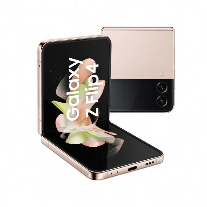 Generalüberholtes Samsung Galaxy Z Flip4 5G 8GB+128GB/256GB Smartphone eSIM+SIM Entsperrt 8+128GB rosa
