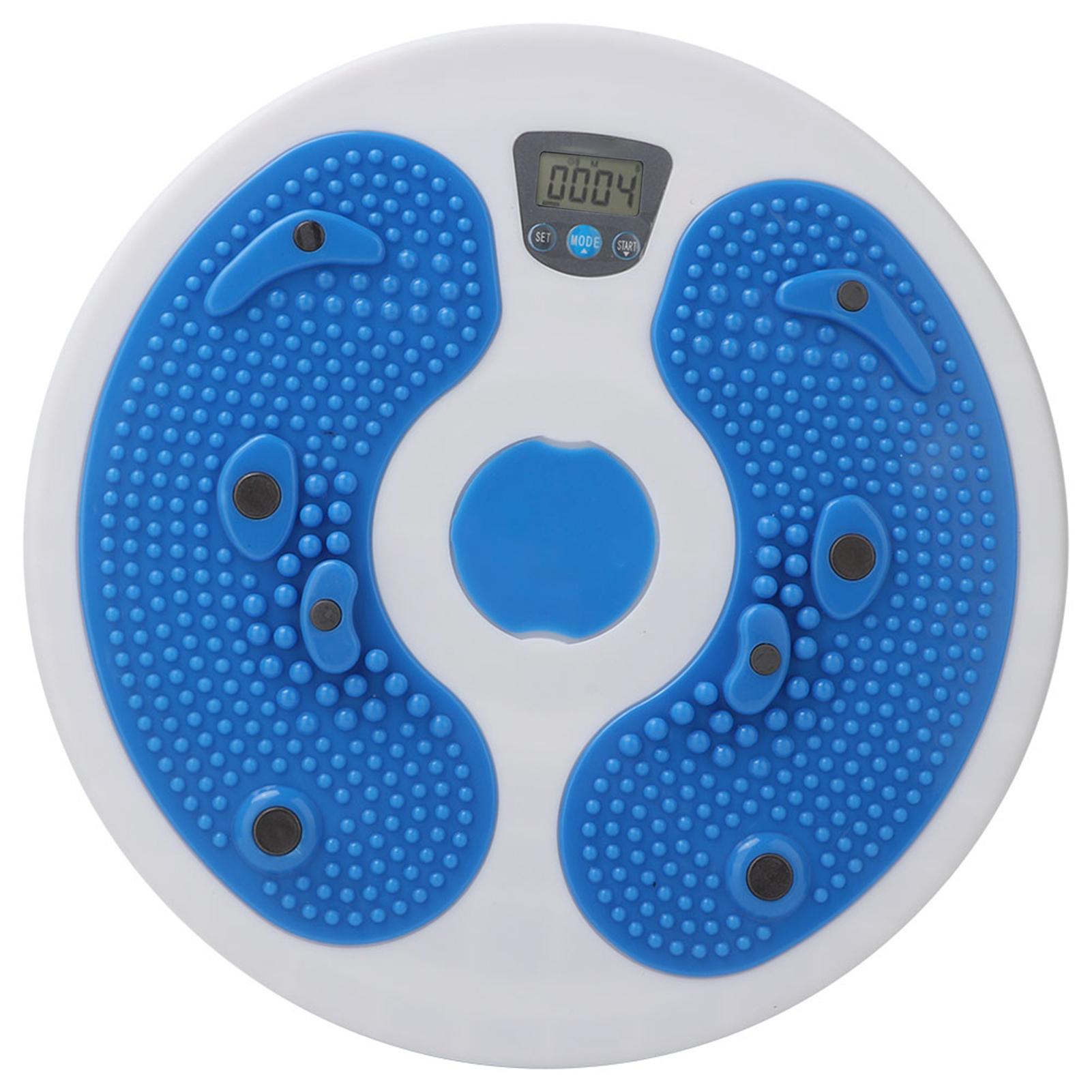 Elektronischer Kalorienzähler Fitnessgerät Magnet Massage Taillen-Twister-Platte