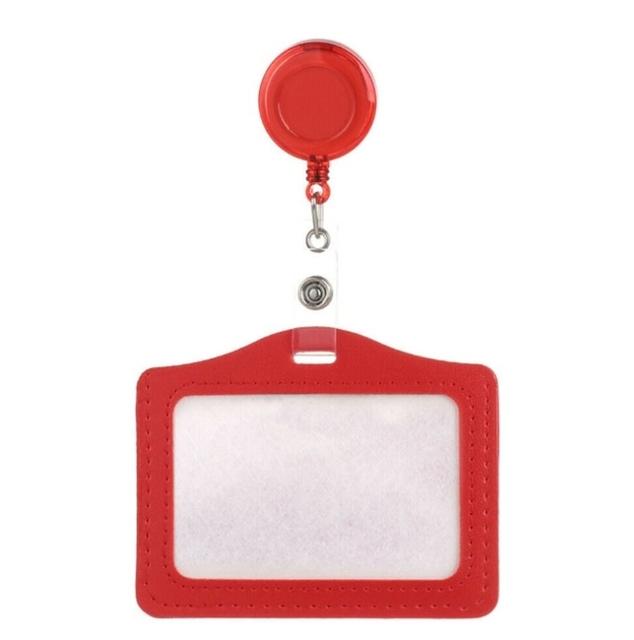 Modischer PU-Kreditkarten-Ausweishalter, Lanyards, Ausweishalter, Krankenschwester-Namensschild, Ausweishalter, Kartenhalter