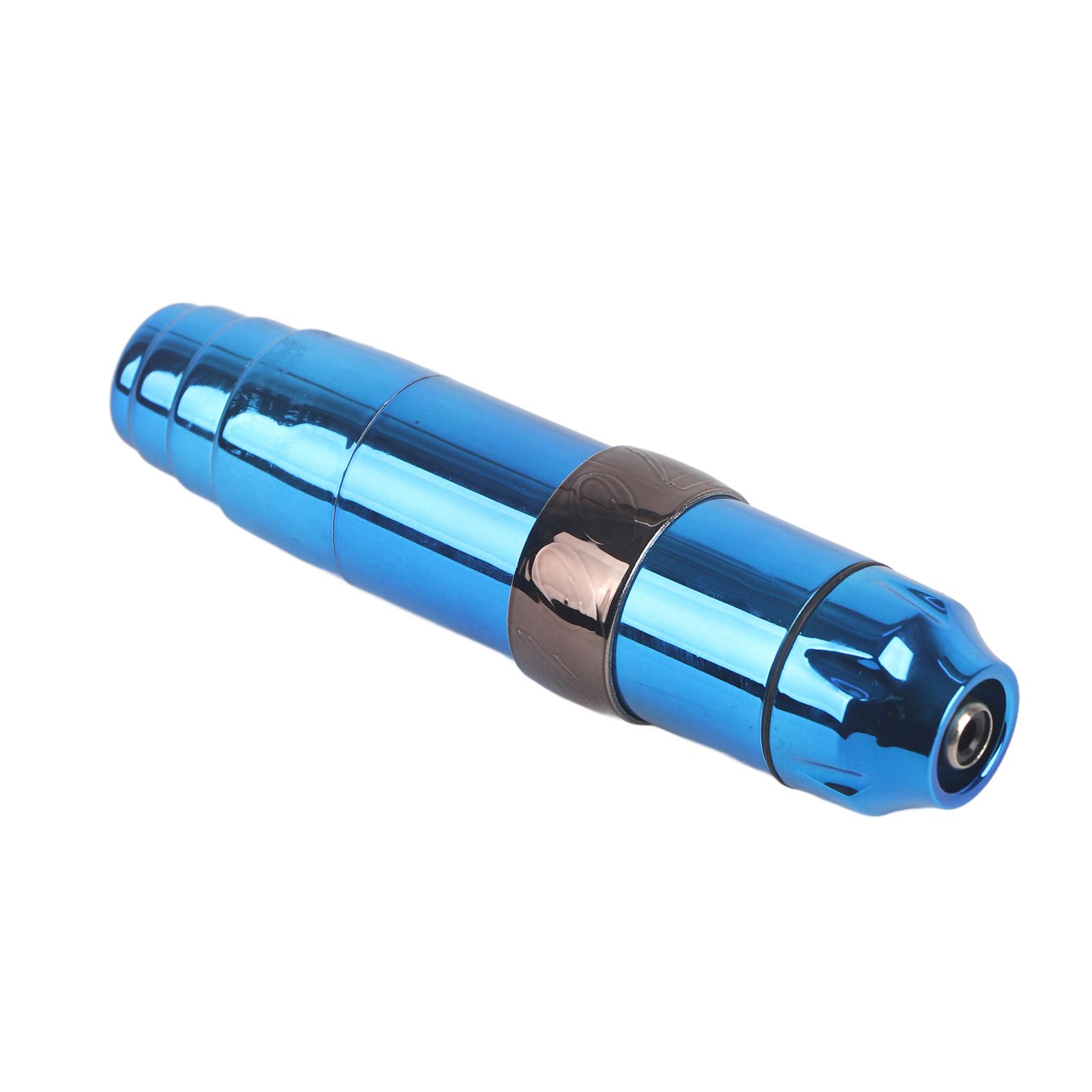 Professionelle Starke Motor Elektrische Tattoo Stift Maschine Tattoo Künstler Werkzeug RCA SchnittstelleBlau blau