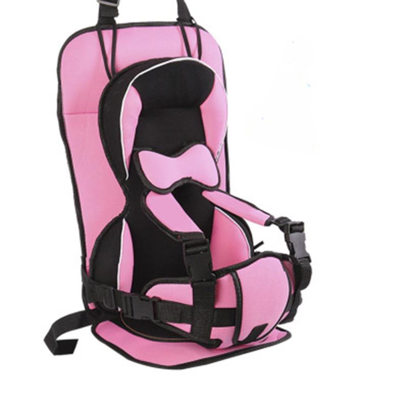Kindersitz aus Baumwolle, Baby-Schutzsitz, Kindersitz für nicht motorisierte Fahrzeuge Pink standard small