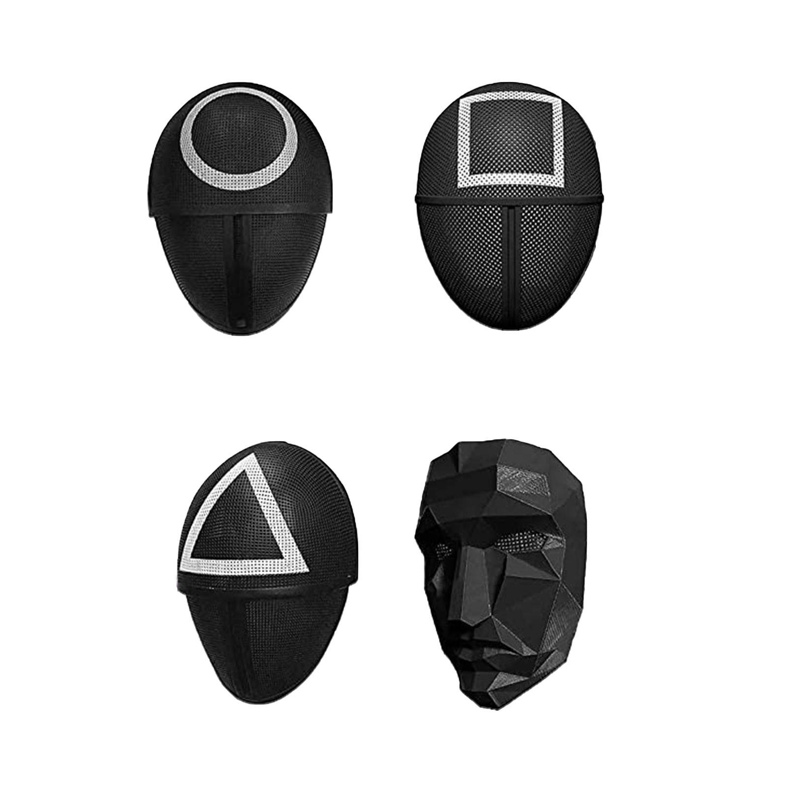 Vollgesichtsmasken Maskerade Zubehör Cosplay Kostüme Masken Spielzeug 4PC One Size