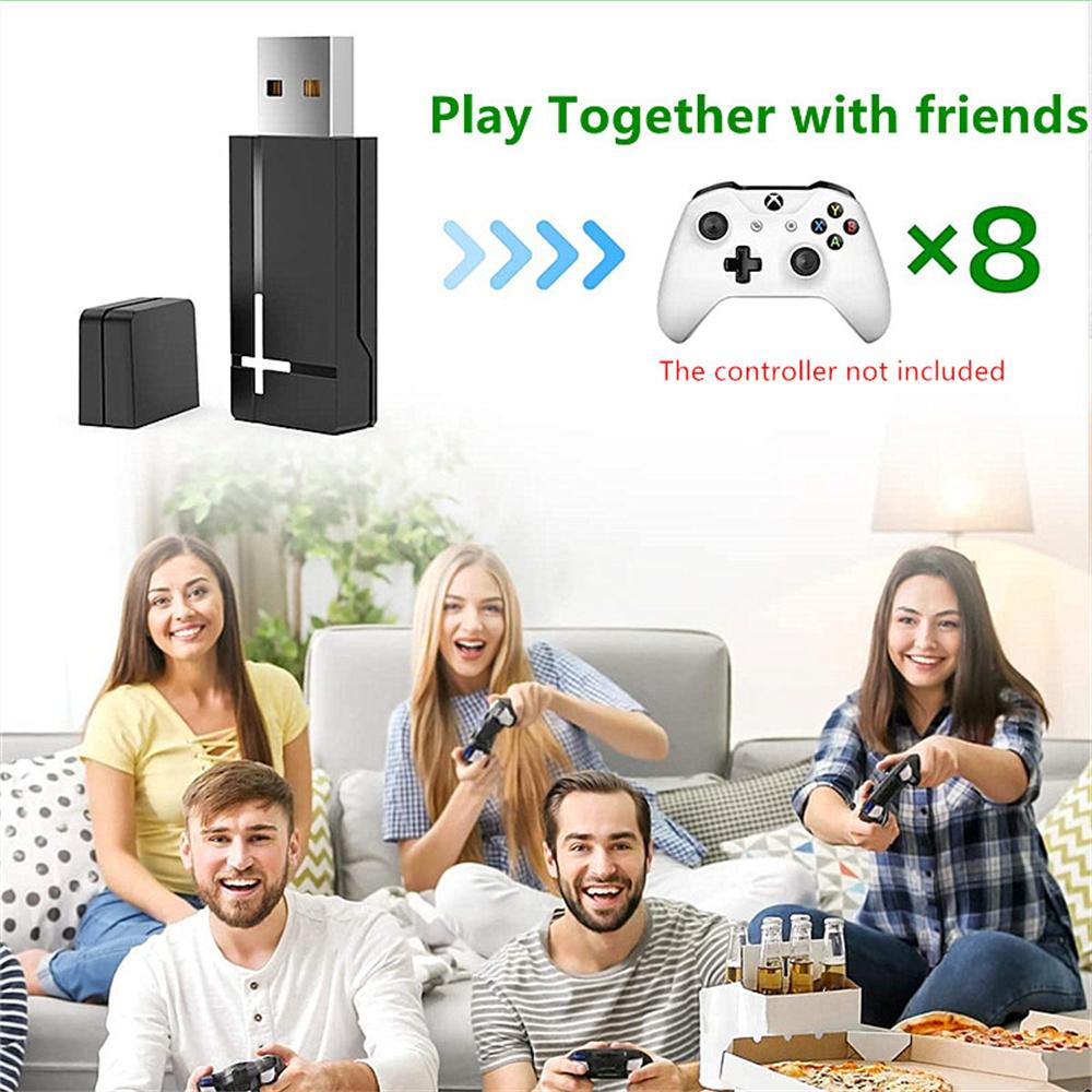 USB-Wireless-Receiver-Adapter für XBOX One/SX-Controller, tragbarer Wireless-Receiver-Sender für XBOX One Elite s1 s2 auf PC WIN 7/8/10