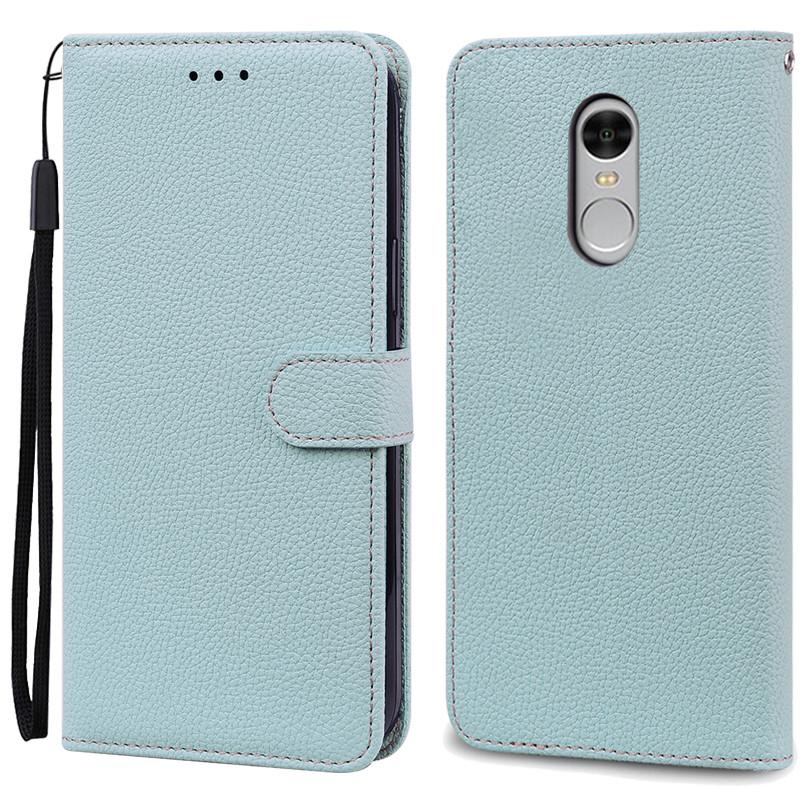 Für Xiaomi Redmi Note 4 Hülle Note 4X Leder Klapphülle Für Xiaomi Redmi Note 4 Global Brieftasche für Xiaomi Redmi Note 4X Handyhülle For Redmi Note 4 hellblaue