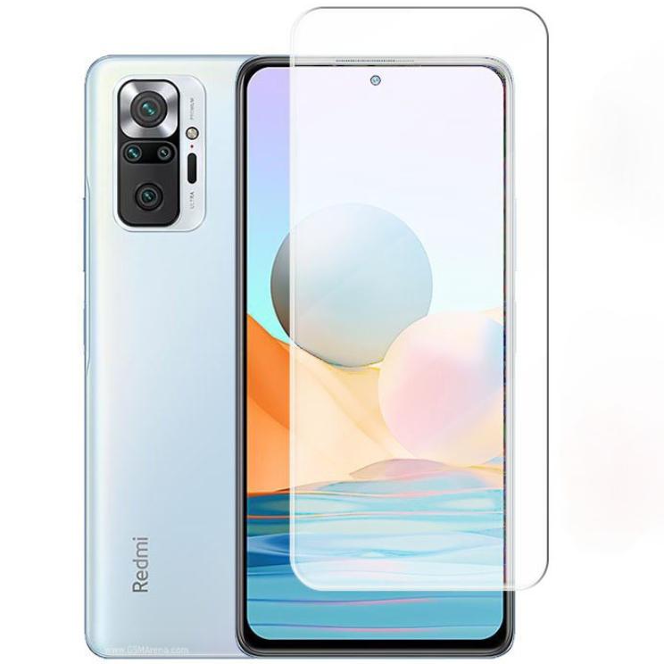 Schützendes gehärtetes Glas für Xiaomi Note 10 Pro Glasfolie auf rotem Mi Redmi Note 10 5G Pro Max Displayschutzfolie Xiomi Redmi Note 10s Redmi Note 10 Pro reinfarbig