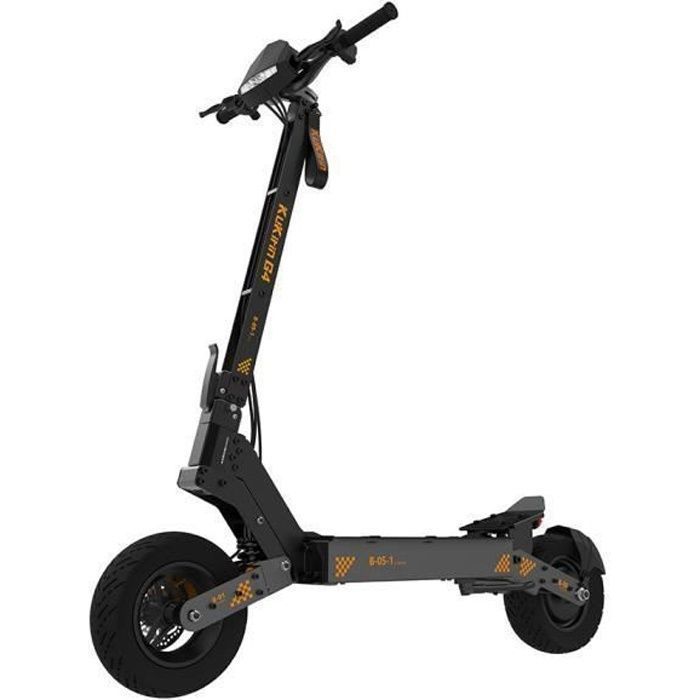 KuKirin G4 Elektroroller 11“ Faltbar - 2000 W Motor - Großer Akku 60V 20Ah - Reichweite 75 km - Geländereifen schwarz