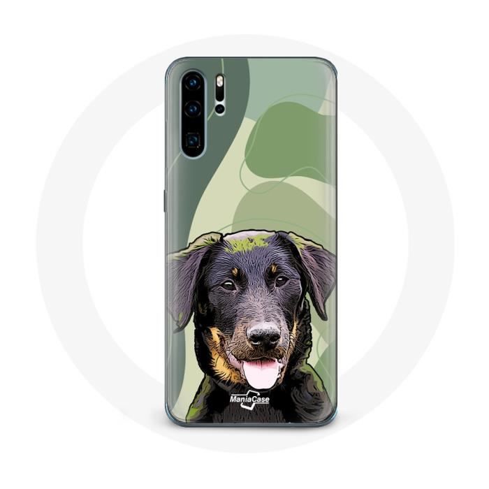 Hülle für Huawei P30 - Huawei - Beauceron - Flexibel - Schwarz - Unisex schwarz