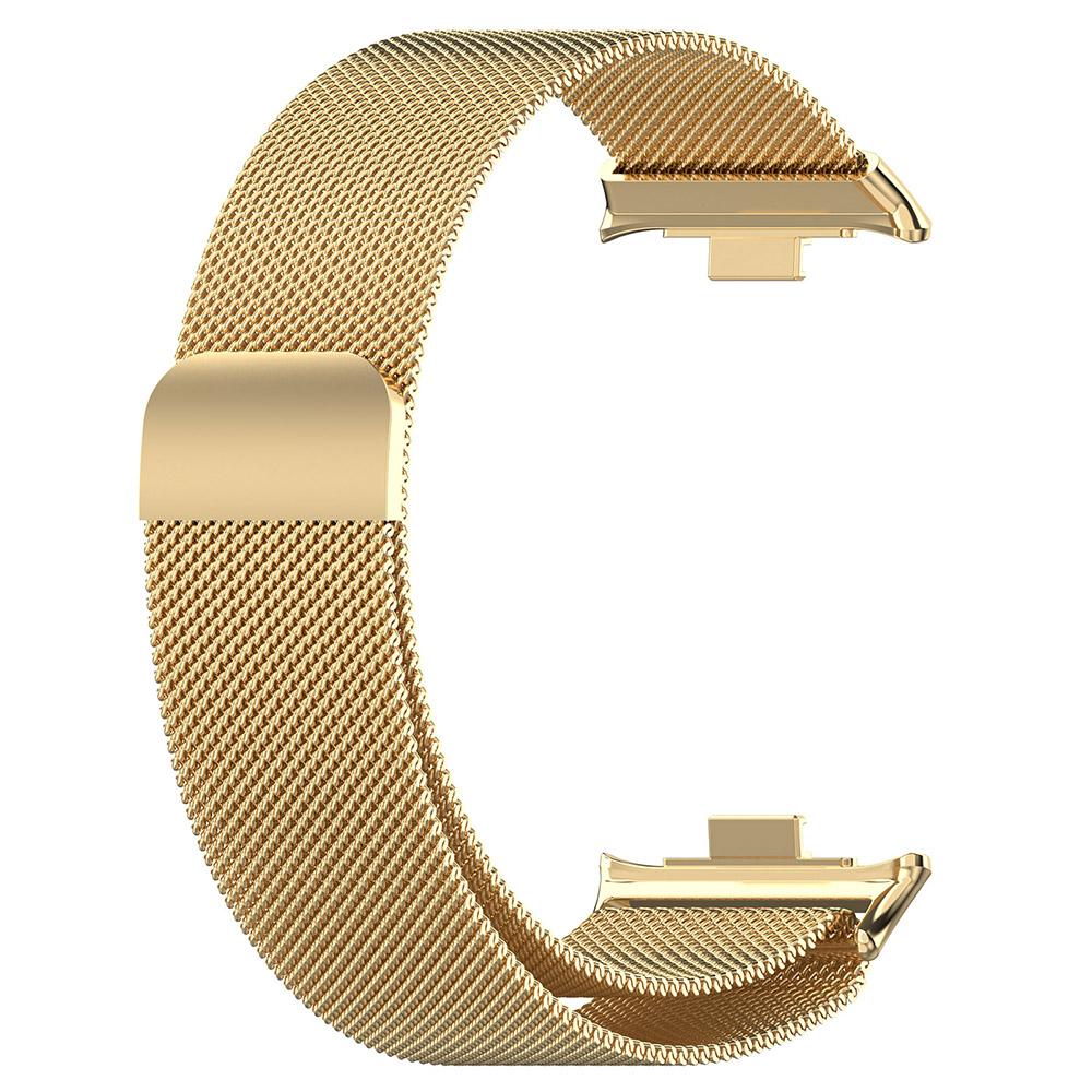 Milanese Loop Band für Redmi Watch 4 Edelstahl Mesh Armband für Xiaomi Mi Band 8 Pro Armband Armband Xiaomi Mi Band 8 Pro gold