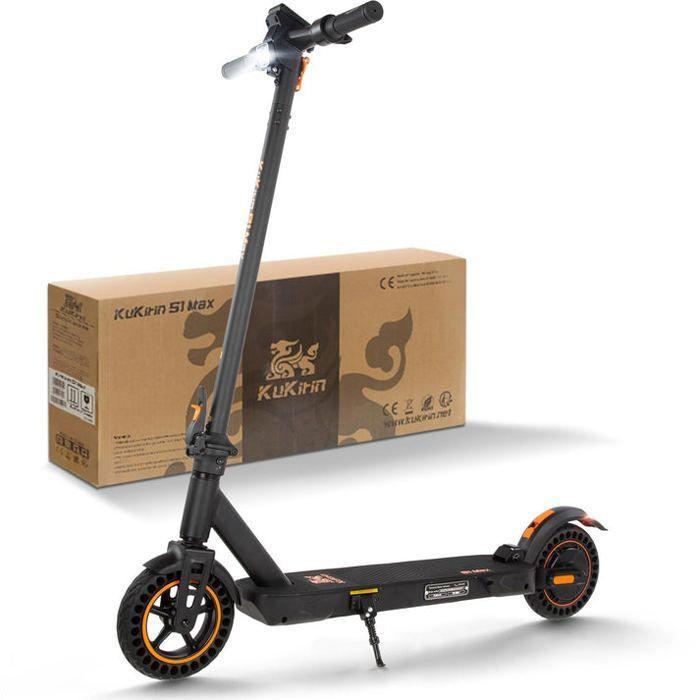 Scooter électrique KuKirin S1 MAX 36V10,4Ah Scooter électrique tout-terrain pliable 8 pouces