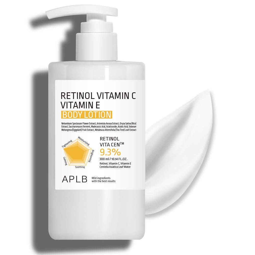 APLB Retinol Vitamin C Vitamin E Körperlotion 300ml #360ml 1PCS