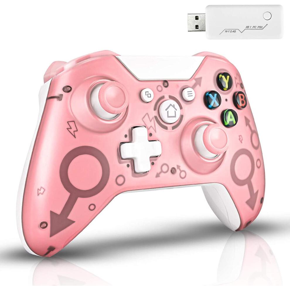 (Rosa) Xbox One Wireless Controller Kompatibel PC/Xbox Series X/PS3