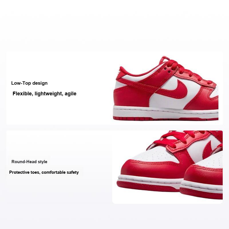 Nike Dunk Low PS St. Johns Kinder Sneaker Rot Weiß University-Rot FB9108-119 32