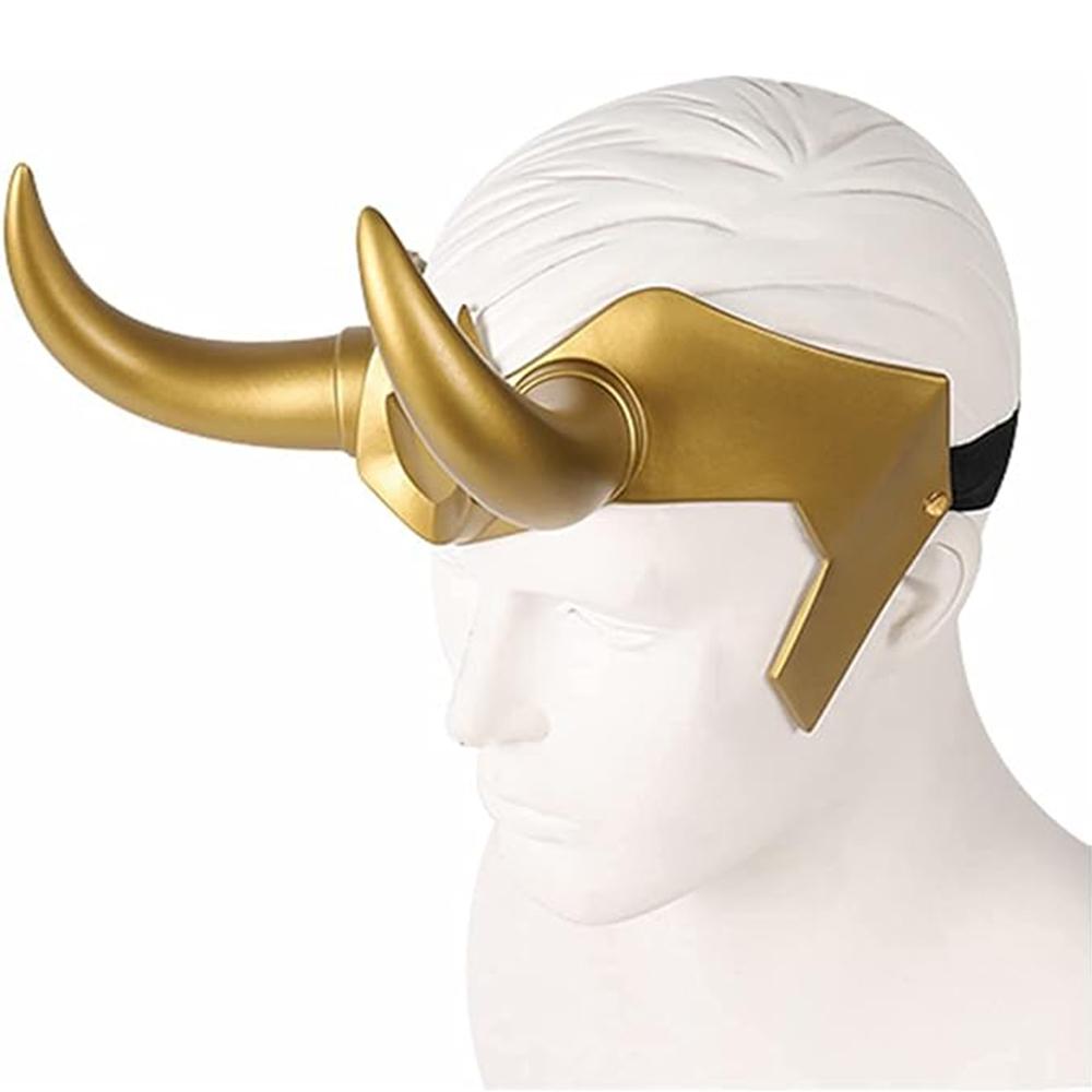 Loki Kopfschmuck Loki Krone Maske für Karneval Nacht Kostüme Accessoires Requisiten
