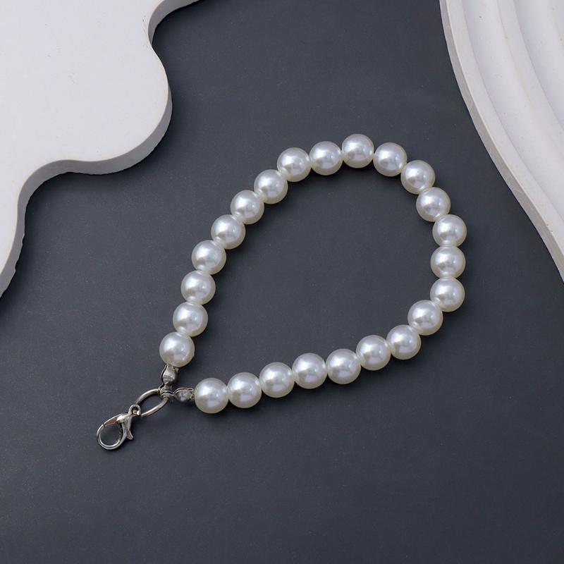 Anti-Drop Handy-Kette Hängeschnur Schlüsselanhänger Perlen Perlen-Lanyard Anti-Verlust Schlüsselanhänger Handyhüllen-Kette Schmuck Geschenke
