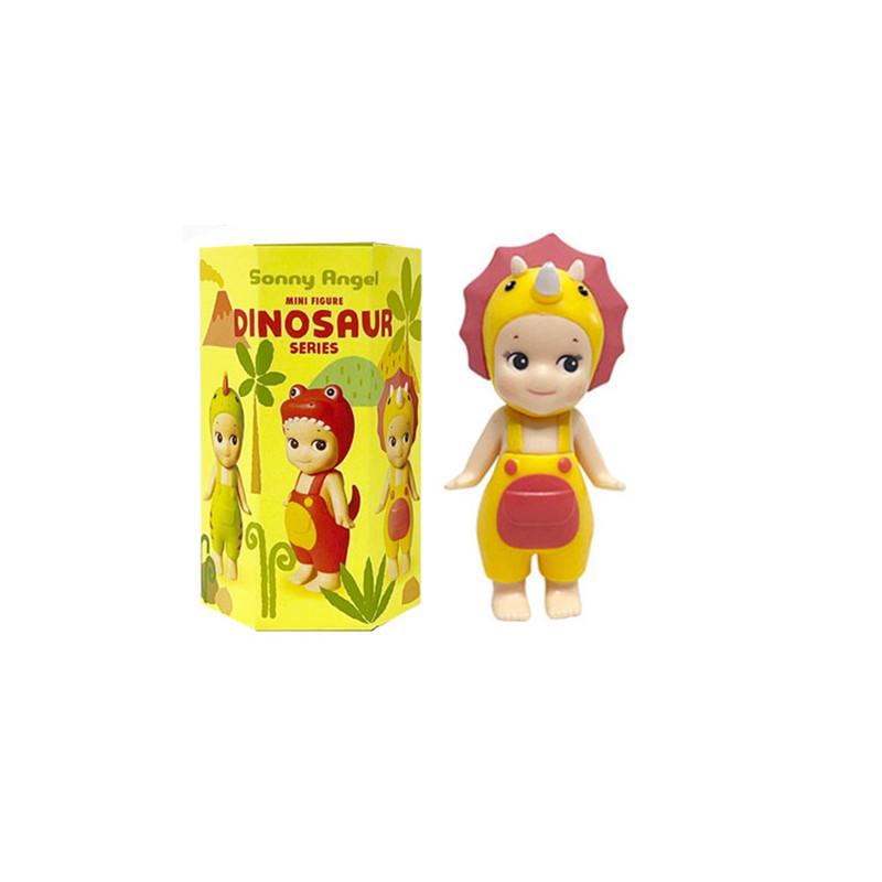 Sonny Angel Blind Box Mystery Box Dinosaurier Serie Mini Anime Figuren Auto Schmuck Kinder Weihnachten und Geburtstag Hochwertige Geschenke yellow