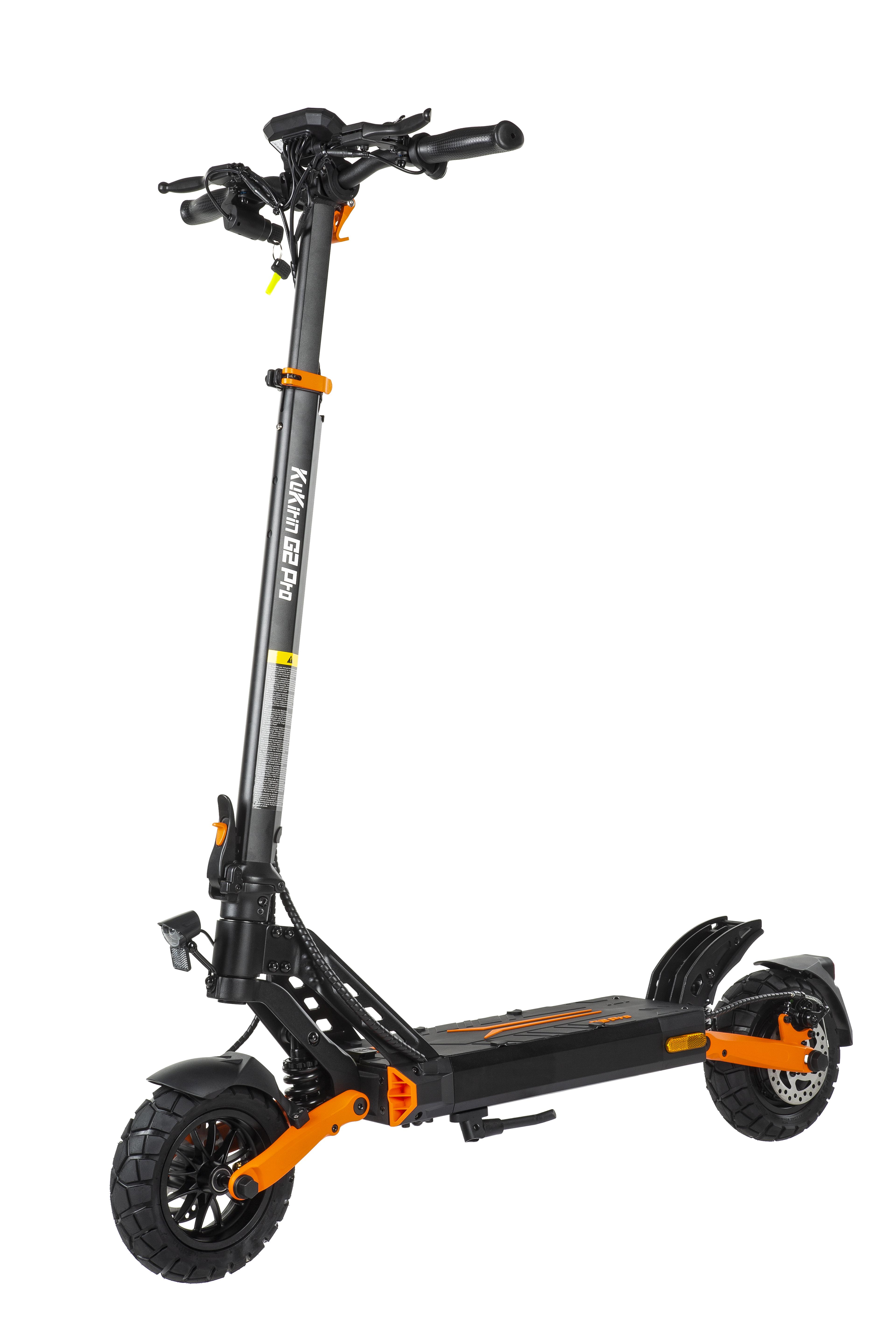 KuKirin G2 Pro ABE Elektroroller 500W Motor 48V 15,6Ah Akku mit großer Kapazität Max. Zuladung 120kg Faltbarer E-Scooter für Erwachsene für Pendeln Tägliches Fahren schwarz