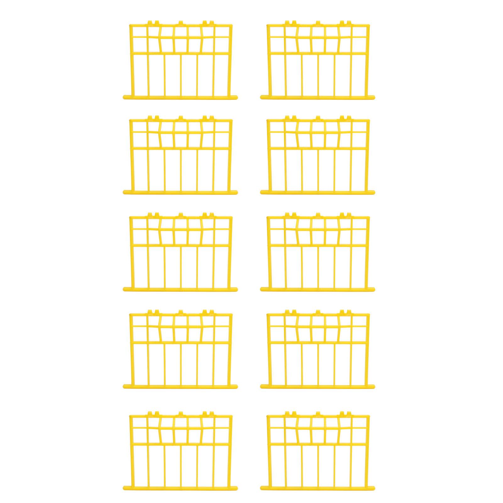 10 STÜCKE Vogelkäfig Feder Tür Kunststoff Ausbruchsicher Kleine Vogelkäfig Tür Ersatz für Wachtel Haustier