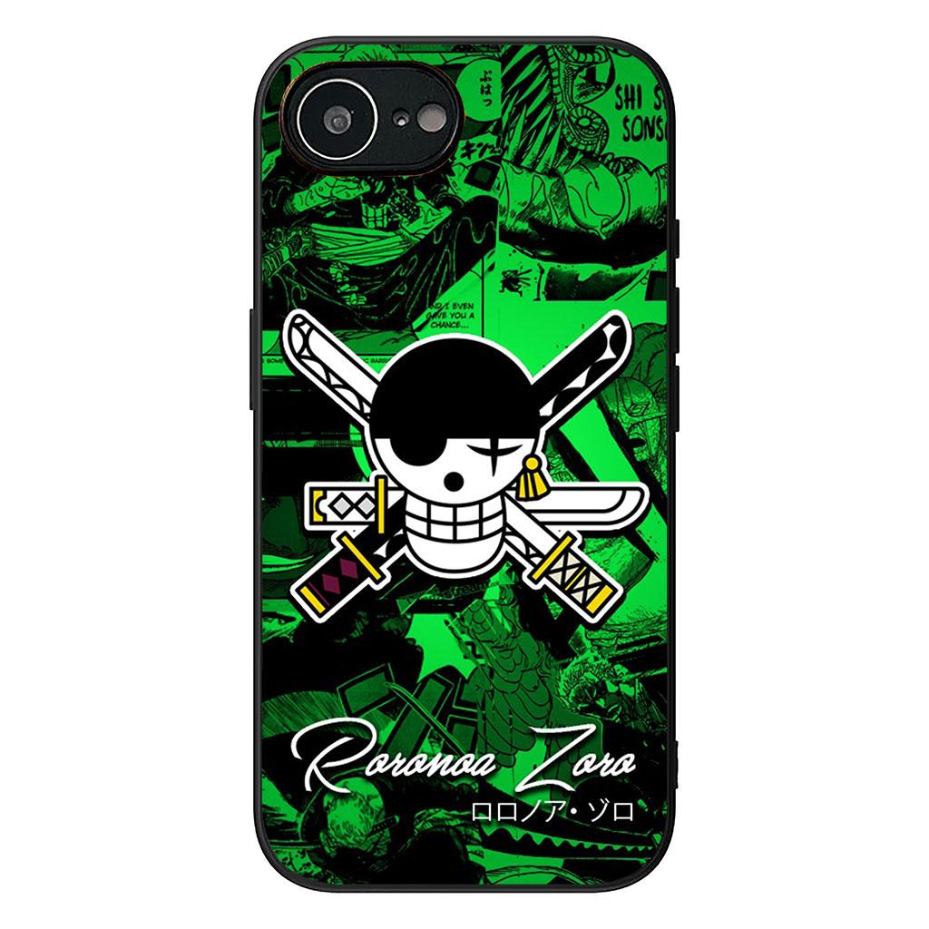 für Samsung Galaxy A36 A17 A26 A07 A35 A54 A53 A13 A33 A34 S8 S9 S20 S21 FE S10 Plus Hülle Zoro Luffy One Tony Chopper Piece Galaxy A17