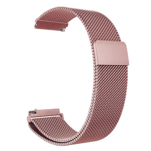22 mm 20 mm 23 mm 24 mm 18 mm Uhrenarmband für Samsung Galaxy Watch Active 2 Band für Samsung Gear S3 Armband für Samsung Galaxy Watch 42 mm 46 mm 20mm rose gold