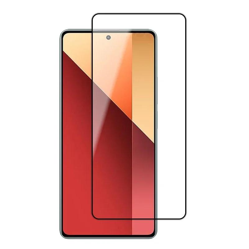 Für Redmi Note 13 Pro Volle Abdeckung Gehärtetes Glas Für Xiaomi Redmi 13C Note 13 Pro Note13 13 C 4G 5G Displayschutzglasfolie For Redmi Note 13 4G reinfarbig