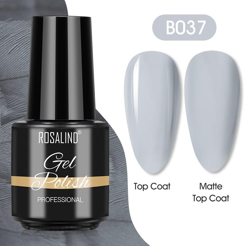 ROSALIND Langlebiger 7 ml Gel-Nagellack, UV-LED-Soak-Off-UV-Gel-Nagellack, buntes Nail-Art-Gel, 40 Farben