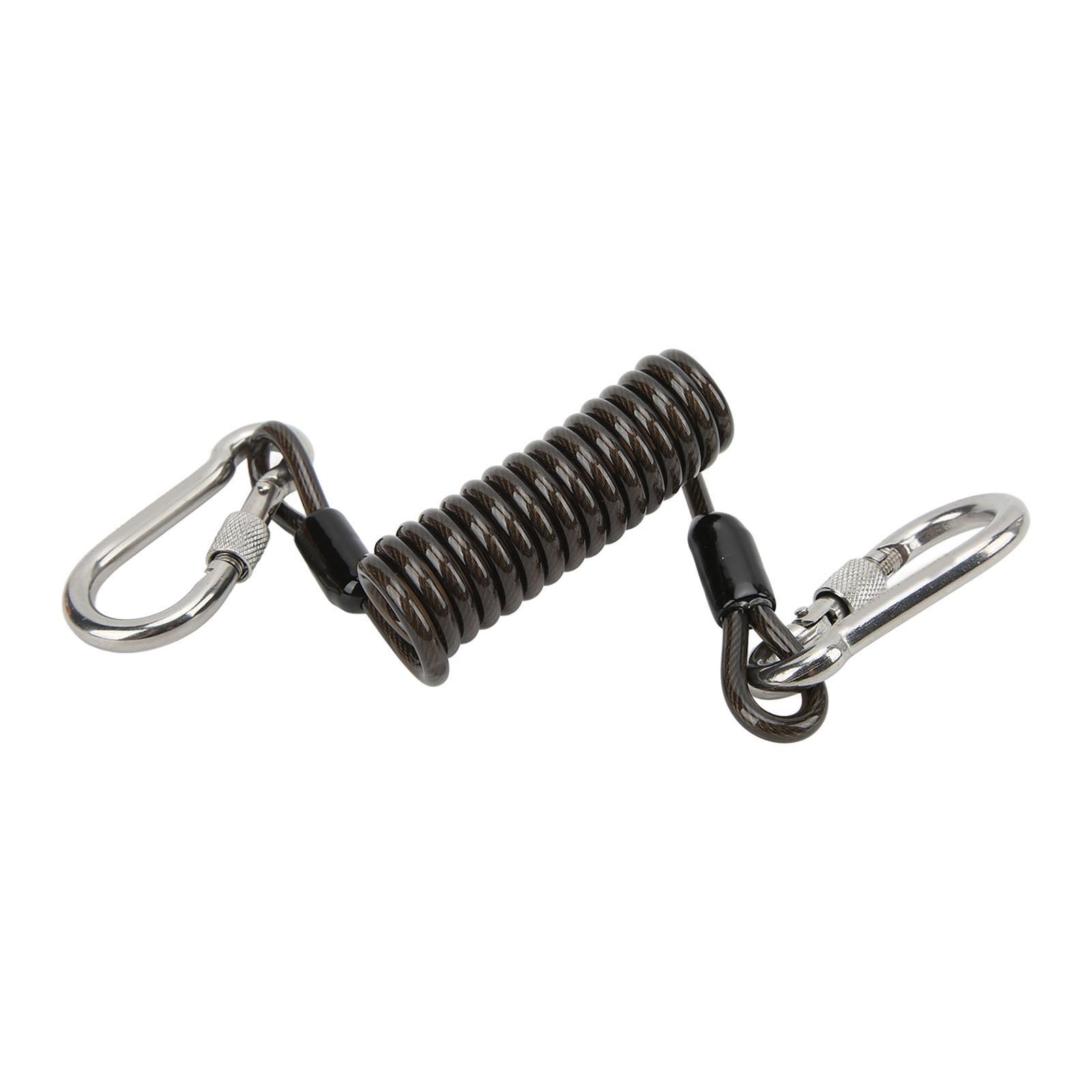 Tauchen Kamera Anti Verloren Frühling Spule Lanyard Rostfrei Quick Release Schnalle Tauchen Werkzeuge