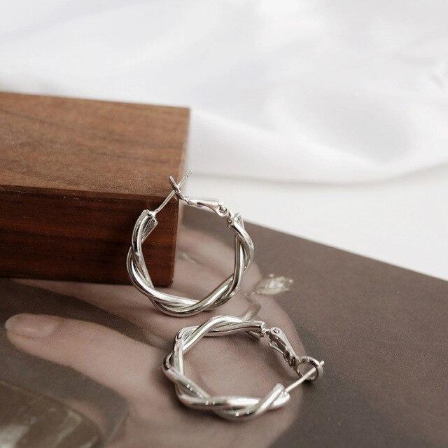 Modische Statement-Ohrringe Neue Geometrische Mattgoldene Ohrringe Für Damen Hängende Dangle-Ohrringe Tropfenohrring Moderner Schmuck black