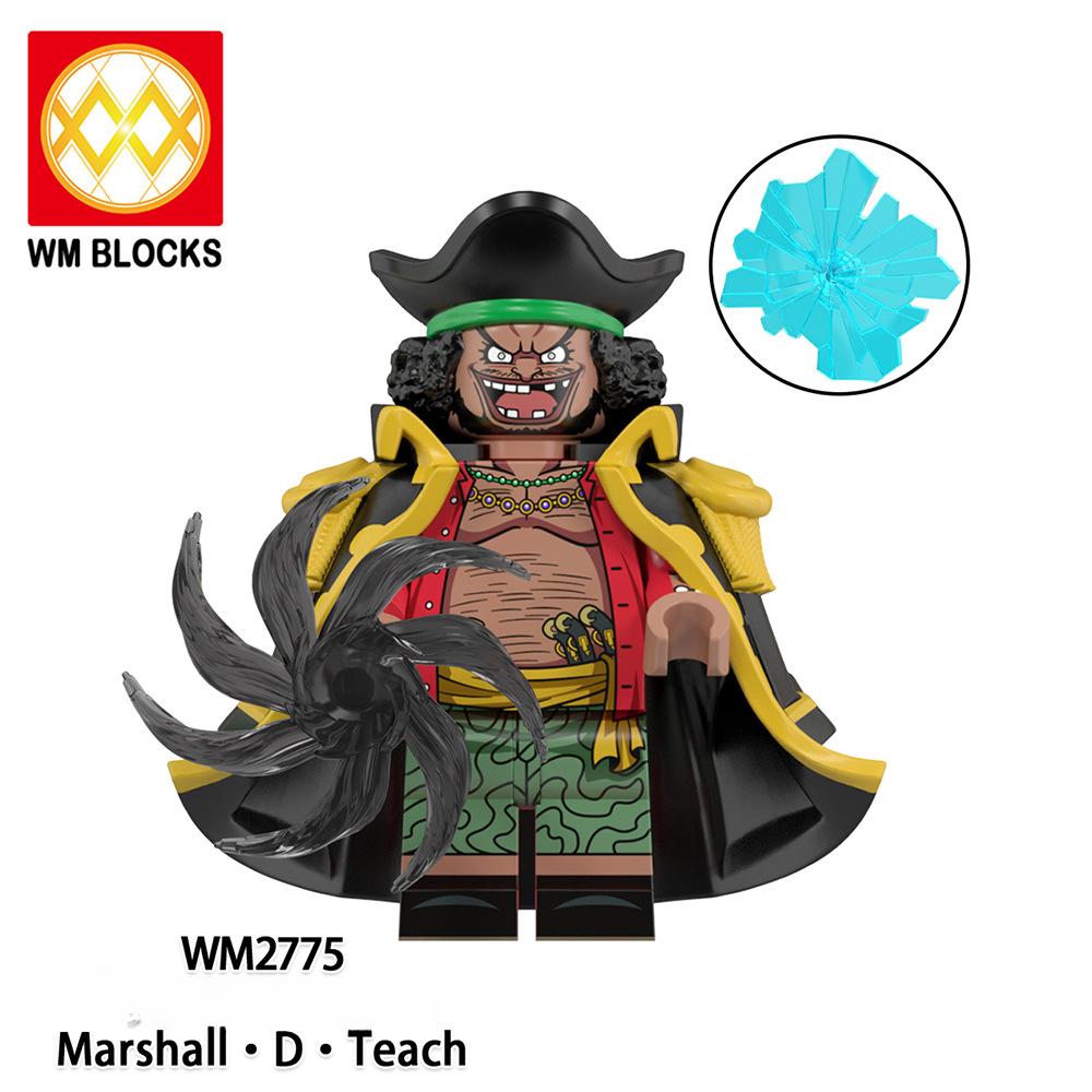 WM6190 Gebäudeblöcke Anime Mini Actionfiguren Pädagogisches Kinderspielzeug für Weihnachtsgeschenke