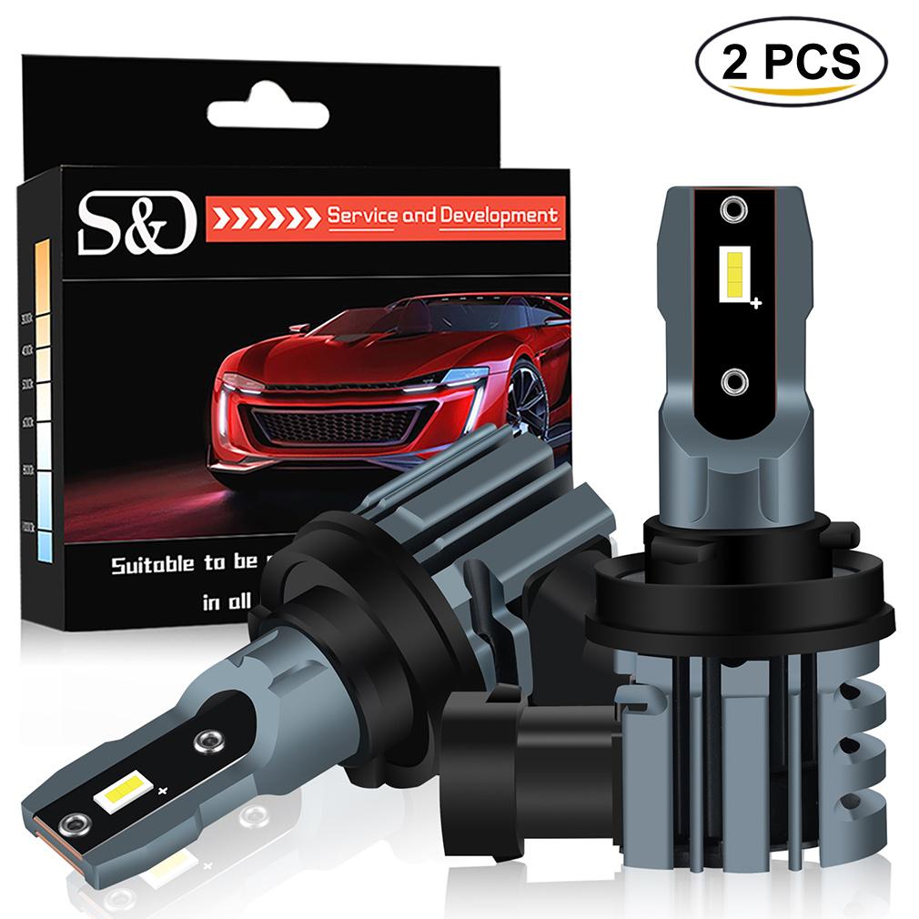 2Pcs H8 H11 LED Scheinwerfer Lampen 9005 HB3 9006 HB4 9012 Hir2 Auto Led Kopf Lampe 6500K weiß Super Helle 12000LM 60W 12V Nebel Lichter Birne H11 H8 H9