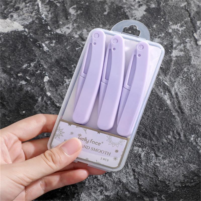 1/3 stücke Augenbraue Rasierer Trimmer Rasierer Haar Entferner Make-Up Werkzeuge Gesichts Rasiermesser Gesicht Bikini Haar Entfernung Frauen Schönheit Make-Up-Tools 3pcs