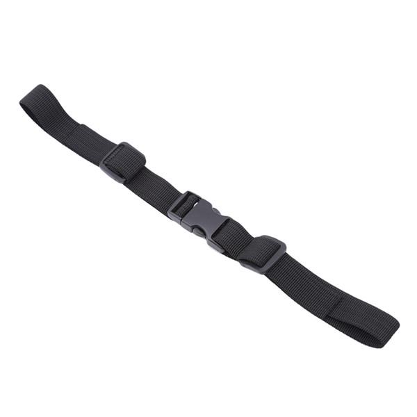 Gürtelschnalle-Gürteltasche Brustgurt Rucksäcke Geschirr Clip-Schnallen Nylon Anti-Rutsch-Gürtel schwarz