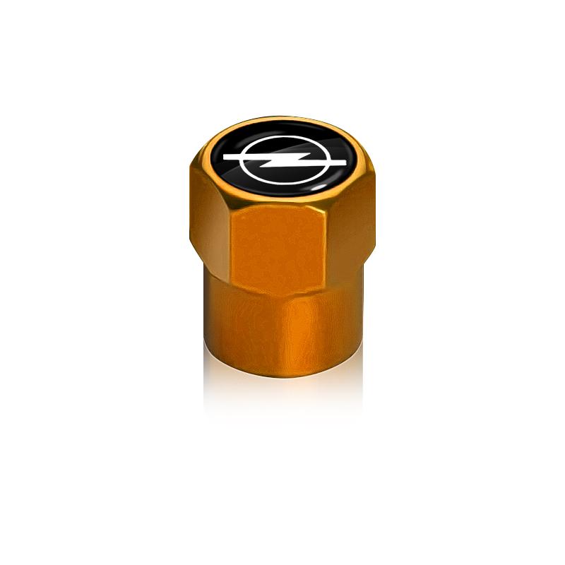 4 Stück Auto Ventilkappenkappen Abdeckung Wasserdicht Autozubehör Für Opel Astra j Insignia Astra g Corsa Zafira b Mokka Vivaro Meriva gold