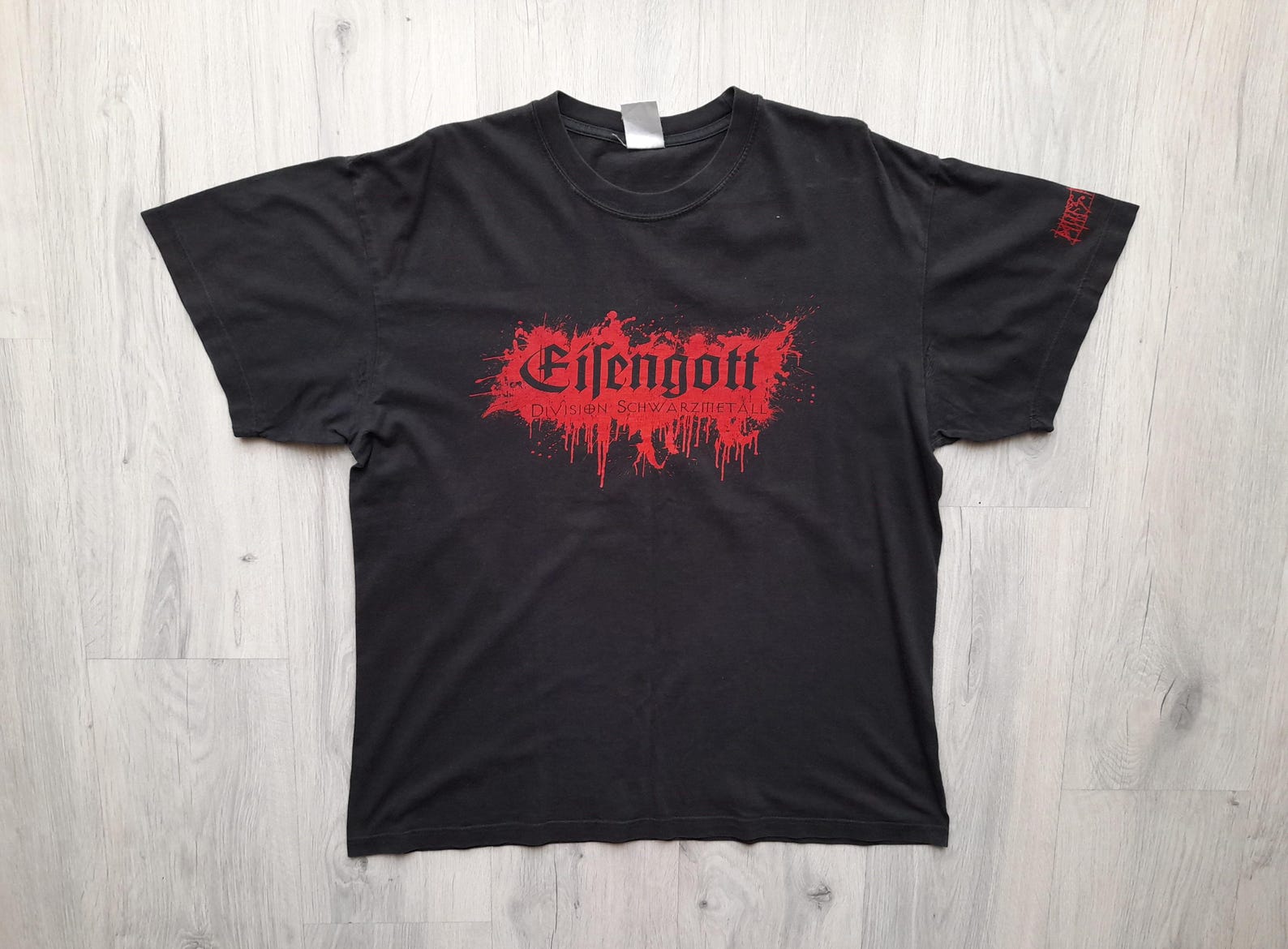 Vintage Minas Morgul Band T-Shirt Größe L, Pagan Black Metal, Heidentum, Death Metal, Deutschland Metal Band T-Shirt, Minas Morgul Vintage Band T-Shirt S white