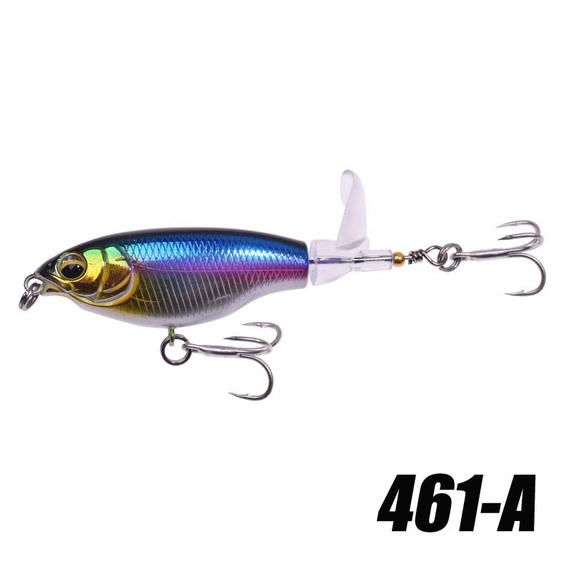 1PC Locken Köder Angeln Locken Topwater Bleistift Künstliche Harten Köder Bass Weiche Rotierenden Wobbles Angelgerät