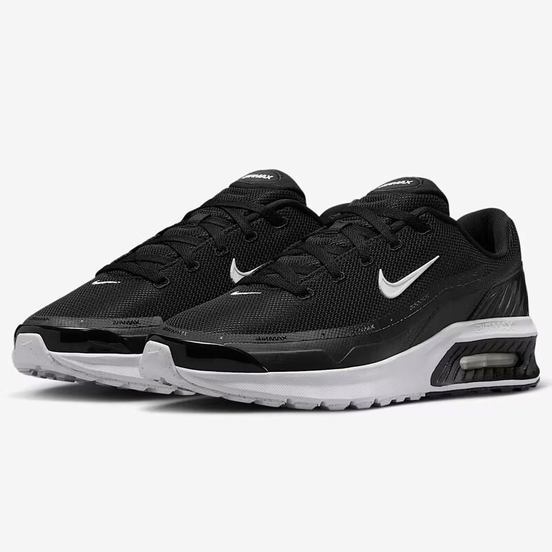 NIKE Freizeitschuhe für Herren, AIR MAX BIA Sneaker 44 schwarz/weiß