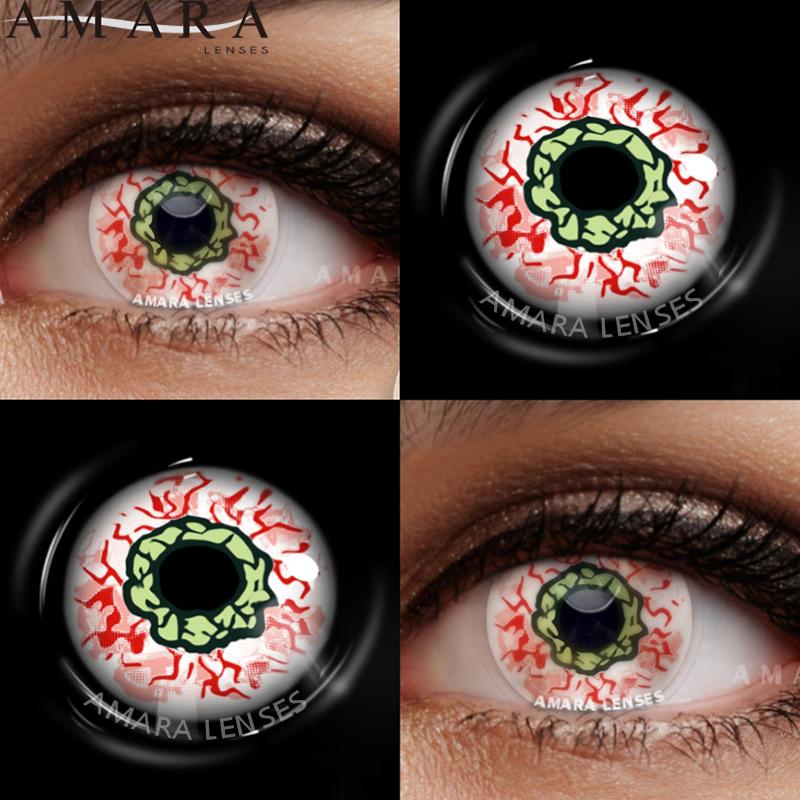 EYESHARE Farbige Kontaktlinsen 1 Paar BLIND Serie Beauty Pupilentes Farbige Kontaktlinsen Cosplay Farbige Kontaktlinsen für Augen
